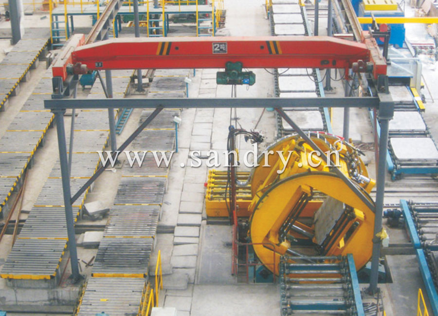 No-bake resin sand regeneration production line